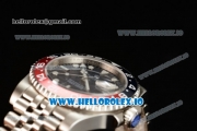 Rolex GTM-Master II 2836 Automatic Steel Case with Blue Dial Dots Markers and Steel Bracelet