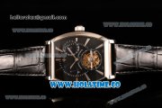 Vacheron Constantin Malte Tourbillon Power Reserve Swiss Tourbillon Manual Winding Steel Case with Black Dial and Stick Markers