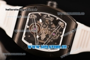 Richard Mille RM 038 Asia Automatic PVD Case with Skeleton Dial and White Inner Bezel - Dot Markers