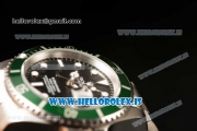 Rolex Submariner Steel Case With 2813 Automatic Movement Black Dial With Green Bezel