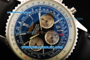 Breitling Navitimer Automatic Movement Steel Case with Black Dial and Stick Markers