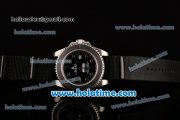 Rolex Submariner Stealth Swiss ETA 2836 Automatic Steel Case with Black Dial and Black Nylon Strap