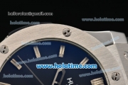 Hublot Classic Fusion Swiss ETA 2824 Automatic Steel Case with Black Dial and Black Rubber Strap - 1:1 Original