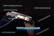 Audemars Piguet Royal Oak 41MM Miyota 9015 Automatic Steel Case with Diamonds Bezel Blue Dial and Stick Markers (EF)