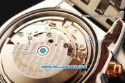 Breitling Chronomat B01 Swiss Valjoux 7750 Automatic Movement Full Steel with White Dial - RG Roman Markers