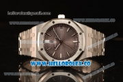 Audemars Piguet Royal Oak 41mm Clone AP 3120 All Steel Grey Dial 15400ST.OO.1220ST.04