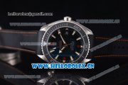 Omega Seamaster Planet Ocean Clone 8500 Automatic Steel Case with Black Dial Black Rubber Strap and Stick/Arabic Numeral Markers (BP) Omega Seamaster Planet Ocean Clone 8500 Automatic Steel Case with Black Dial Black Rubber Strap and Stick/Arabic Numeral Markers (BP)