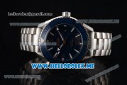 Omega Seamaster Planet Ocean 600M Clone Omega 8900 Automatic Stainless Steel Case/Bracelet with Blue Dial and Blue PVD Bezel (BP)