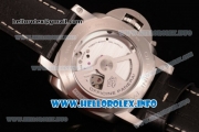 Panerai Luminor Marina 1950 3 Days PAM 392 Clone P.9000 Automatic Steel Case with Black Dial and Black Leather Strap (SF)