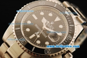 Rolex Oyster Perpetual Date Mastermind Automatic Movement ETA Coating Case with Black Dial and Ceramic Bezel