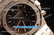 Audemars Piguet Royal Oak Chrono 316L Solid Steel Black Clone AP3126 Automatic 26331OR.OO.1220OR.01