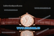 Rolex Cellini Date Asia Automatic Rose Gold Case with White Dial and Stick Markers (New)