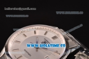Tag Heuer Carrera Calibre 5 Swiss ETA 2824 Automatic Steel Case/Strap with White Dial