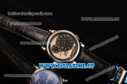 A.Lange&Sohne Grossen Lange 1 Asia Automatic Steel Case with Black/Grey Dial and Silver Markers