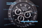 Rolex Daytona Wall Clock Quartz PVD Case with Black Dial Rolex Daytona Wall Clock Quartz PVD Case with Black Dial