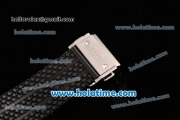 Hublot Big Bang Chrono Clone HUB4100 Automatic Steel Case with Black Rubber Strap and Black Dial - 1:1 Original