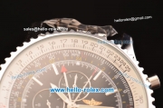 Breitling Navitimer Automatic Movement Steel Case with Black Dial and Stick Marker-Small Calendar