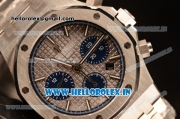 Audemars Piguet Royal Oak Chrono 316L Solid Steel White Blue SubDial 7750 Automatic 26331OR.OO.1220OR.01