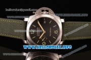 Panerai Luminor Marina 1950 3 Days PAM 392 Clone P.9000 Automatic Steel Case with Black Dial and Army Nylon Strap (KW)