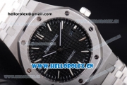 Audemars Piguet Royal Oak 41 Clone AP Calibre 3120 Automatic Stainless Steel Case/Bracelet Black Dial and Stick Markers - 1:1 Original (EF)