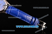 Vacheron Constantin Metiers d'Art Swiss ETA 2824 Automatic Steel Case with Blue MOP Dial and Diamonds Markers
