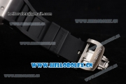 Richard Mille RM053 Asia Automatic Steel Case with Skeleton Dial and Black Rubber Strap