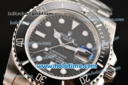 Rolex Submariner Swiss ETA 2836 Automatic Steel Case with Black Dial and Ceramic Bezel - 1:1 Original