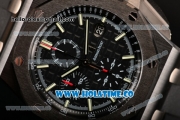 Audemars Piguet Royal Oak Offshore Chronograph Swiss Valjoux 7750 Automatic Ceramic Case with Black Dial and White Stick Markers - 1:1 Original (NOOB)