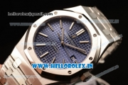 Audemars Piguet Royal Oak 41 MM Clone AP Calibre 3120 Automatic Steel Case Blue Dial With Stick Markers Steel Bracelet( JH)