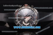 Tag Heuer Grand Carrera Calibre 36 Chrono Miyota Quartz PVD Case with Black Dial and Stick Markers