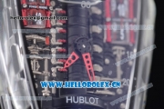Hublot MP-05 Laferrari Sapphire Limited Edition1 Miyota 8205 Automatic Sapphire Crystal Case Skeleton Dial Red Hands and Aerospace Nano Translucent Strap