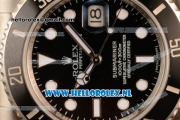 Rolex Submariner Swiss ETA 2836 Automatic Steel Case Black Dial Dots Markers and Steel Bracelet