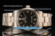 Rolex Explorer Asia Auto with Black Dial and Steel Case Steel Bracelet