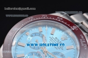 Rolex Daytona Asia 2813 Automatic Steel Case/Bracelet with Blue Dial and Stick Markers