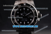 Rolex Submariner Clone Rolex 3135 Automatic Stainless Steel Case/Bracelet with Black Dial and Dot Markers (BP)
