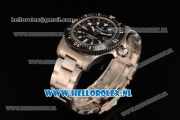 Breitling SuperOcean 2824 Auto Steel Case with Black Dial and Steel Bracelet - 1:1 Origianl (GF)