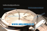 Audemars Piguet Royal Oak 41 4302 1:1 Clone White Dial Steel Case and Bracelet