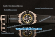 Audemars Piguet Royal Oak Offshore Sebastien Buemi Best Edition Chrono Swiss Valjoux 7750 Automatic Titanium Case with Ceramic Bezel and Rubber Strap - 1:1 Original (NOOB)