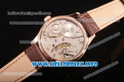 IWC Portuguese Asia 6497 Manual Winding Rose Gold Case with Brown Dial and Arbaic Numeral Markers