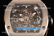 Richard Mille RM 038 Asia Automatic Steel Case with Skeleton Dial and Black Inner Bezel - Dot Markers