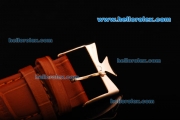 Vacheron Constantin Patrimony Tourbillon Automaitc Movement Rose Gold Case with White Dial and Rose Gold Stick Markers