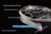 Rolex Submariner Swiss ETA 2836 Automatic Steel Case with Black Dial and Dot Markers Black Rubber Strap