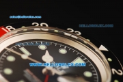 Rolex GMT-Master Swiss ETA 2846 Automatic Movement Steel Case with Black Dial and Ceramic Bezel