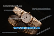 Longines La Grande Classique SWISS QUARTZ Two Tone Case with Yellow Gold Bezel White Dial and Two Tone Bracelet