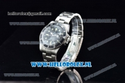 Rolex Submariner Vintage Tiffany & Co Asia 2813 Automatic Steel Case with Black Dial Yellow Dots Markers and Steel Bracelet