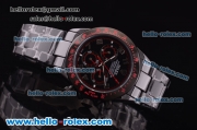Rolex Daytona Asia 3836 Automatic Full Black Ceramic and Black Dial