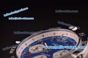 Breitling Chronomat B01 GMT Swiss Valjoux 7750 Automatic Steel Case/Strap with Blue Dial