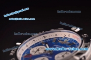 Breitling Chronomat B01 GMT Swiss Valjoux 7750 Automatic Steel Case/Strap with Blue Dial