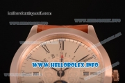 Patek Philippe Grand Complications Perpetual Calendar Miyota Quartz Rose Gold Case with Rose Gold Dial and Black Roman Numeral Markers