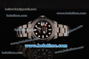 Rolex Pro-Hunter Explorer II Asia 2813/Swiss ETA 2836/Clone Rolex 3187/Super Clone 3187 Automatic Full PVD with Black Dial and White Markers - 1:1 Original (BP)